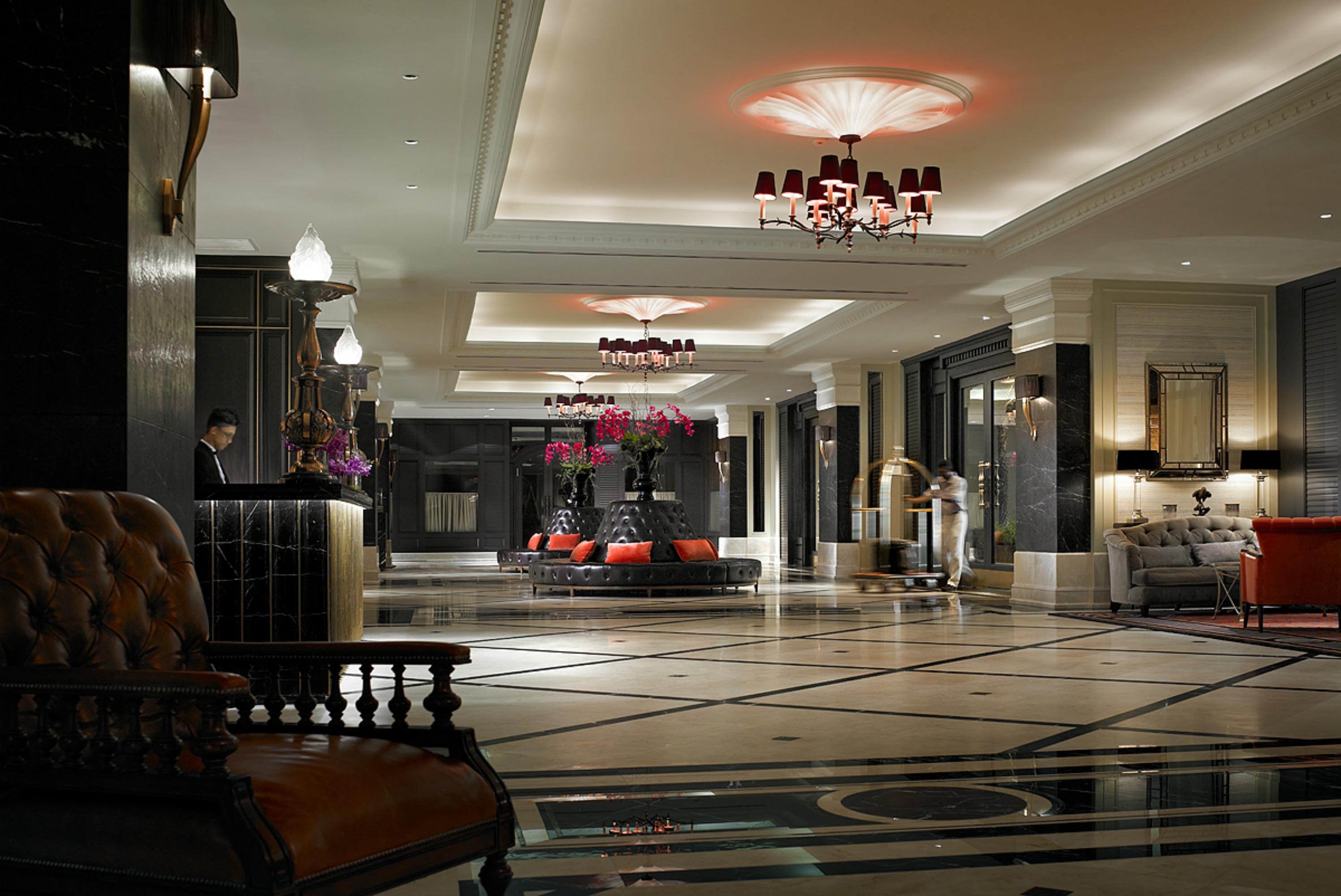 Eastern & Oriental Hotel George Town  Kültér fotó The lobby of the hotel