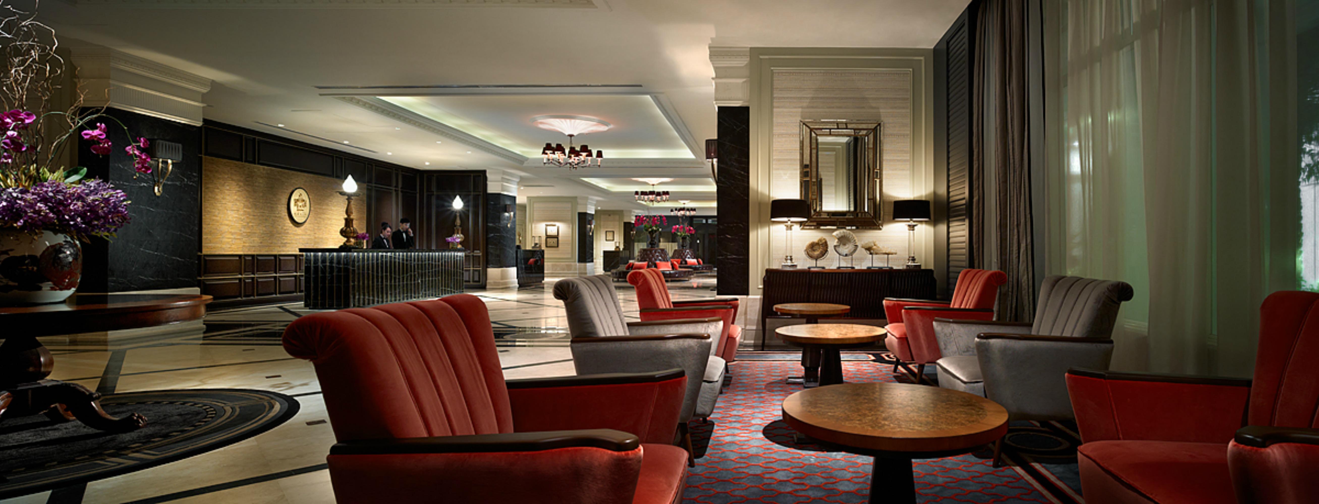 Eastern & Oriental Hotel George Town  Kültér fotó The lobby