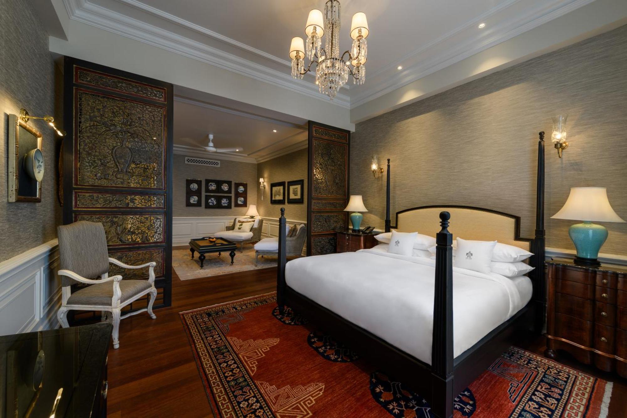 Eastern & Oriental Hotel George Town  Kültér fotó A suite at the Taj Mahal Palace